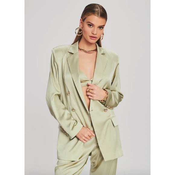 Retrofête Pandora Silk Blazer